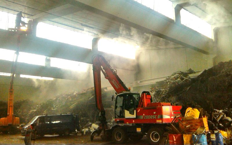 Контроль запахов на мусороперерабатывающем заводе